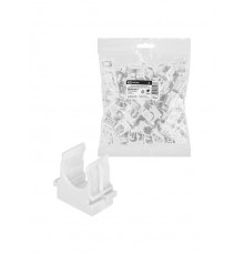Крепеж-клипса для трубы 16 мм для прямого монтажа (100 шт.) белая  SQ0405-8011  TDM