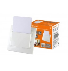 Выключатель карточный с задержкой отключения белый "Таймыр"  SQ1814-0604  TDM