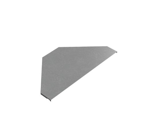 Крышка переходника центрального 150-600 мм "ПЛЮС" HD  KPDplus150-600-C HD   КМ-профиль