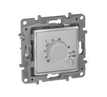 Etika Алюминий Термостат д/пола  672430  Legrand