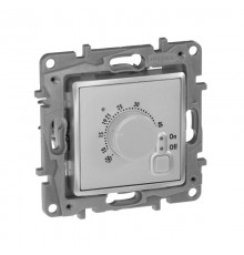 Etika Алюминий Термостат д/пола  672430  Legrand