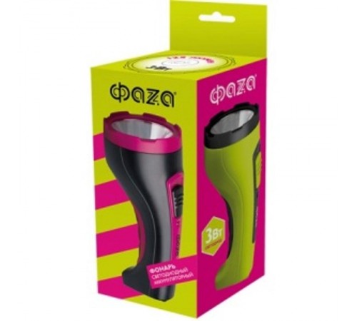 Фонарь прожекторный  AccuF2-L3W-bk (черн.)  2857132  ФАZА