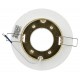 Светильник точечный встраиваемый под лампу DK80 13Вт GX53 белый/золото  Б0019576  ЭРА
