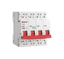 Выключатель нагрузки 4P 25А ВН-63N PROxima S63425  EKF