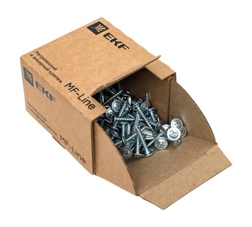 Саморез с пресс-шайбой 4,2x25 острый  spo4,2x25  EKF