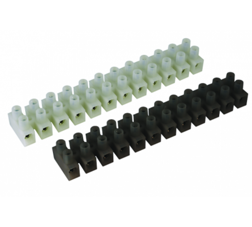 Колодка клеммная полипропилен ЗВИ белый, 3р, 85 град., 450V, 32А, 4м.кв.(р)  43303PL/BR  DKC