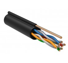 Витая пара U/UTP 5E 24AWG 4PR LDPE 1м трос 305м РФ  BC3-C5E04-159-305-R-G  GENERICA