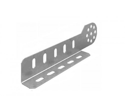 Соединитель универсальный шарнирный для лотка УЛ высотой 50, 65 мм, толщ. 1,0 мм, Сендзимир цинк  СЛУШ-50-65-1,0-СЦ  Ostec