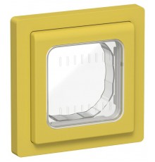 FLITE Рамка 1-местная IP55 Рпро-1-55-ФлЖК желтый карри  FI-M10-32-55-K44  IEK
