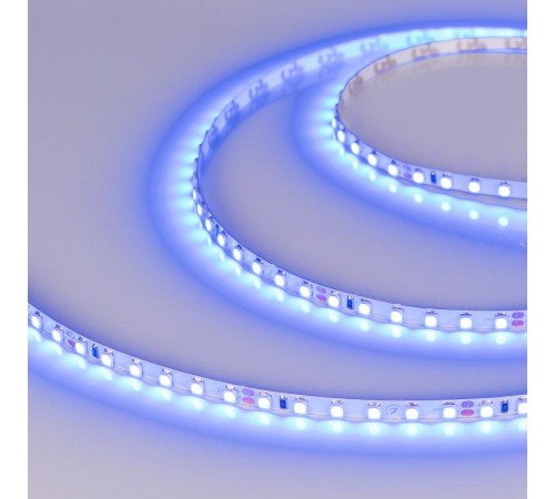 Лента светодиодная RT 2-5000 24V Blue 5mm 2x (3528, 600 LED, LUX)  015660(1)  Arlight