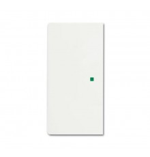 Клавиша двойная free@home, future, цвет белый бархат  6220-0-0606   2CKA006220A0606  ABB