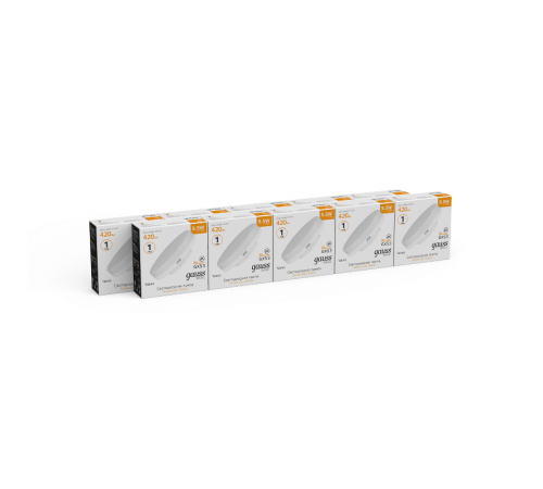 Лампа светодиодная LED BASIC GX53 5,5W 420lm 3000K 1/10/100  10849162  Gauss
