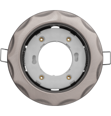 Светильник встраиваемый под лампу GX53 NGX 93 061 NGX-R9-004-GX53 (Звезда сатин-хром)  93061  Navigator