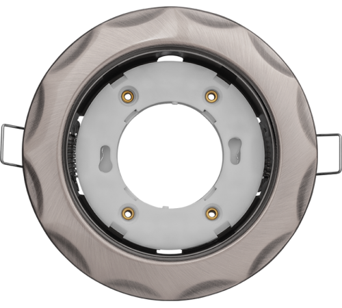 Светильник встраиваемый под лампу GX53 NGX 93 061 NGX-R9-004-GX53 (Звезда сатин-хром)  93061  Navigator