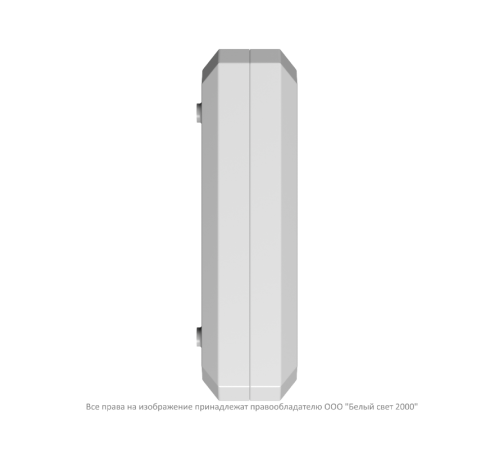 Указатель аварийный светодиодный SPUTNIK BS-8105-10х0,3 LED 5ч непостоянный накладной IP65  a14412  Белый свет