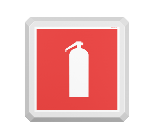 Указатель аварийный светодиодный SPUTNIK BS-8105-10х0,3 LED 5ч непостоянный накладной IP65  a14412  Белый свет