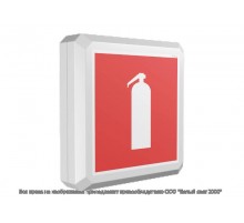 Указатель аварийный светодиодный SPUTNIK BS-8101-10х0,3 LED 1ч непостоянный накладной IP65  a14410  Белый свет