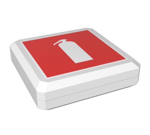 Указатель аварийный светодиодный SPUTNIK BS-8105-10х0,3 LED 5ч непостоянный накладной IP65  a14412  Белый свет