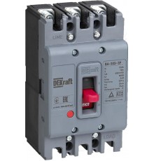 Силовой авт. выкл. 3P 80А 25кА ВА-302  22748DEK  DEKraft