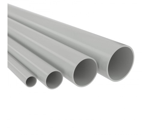 Труба ПВХ жёсткая атмосферостойкая д.32мм, лёгкая, 3,6м, цвет серый  636932UF  DKC