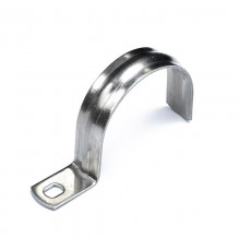 Скоба металлическая однолапковая СМО(INOX) d48-50 мм (10 шт/уп)  PR08.20801  Промрукав