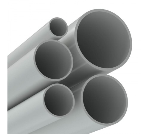 Труба жесткая атмосферостойкая ПВХ 40мм тяжёлая, 3м, серый  63540UF  DKC