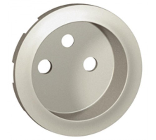 Celiane Титан Лицевая панель розетки 2К+З фр.ст.  068412  Legrand