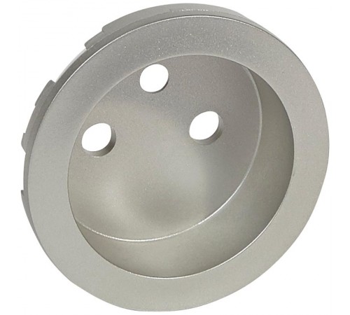 Celiane Титан Лицевая панель розетки 2К+З фр.ст.  068412  Legrand