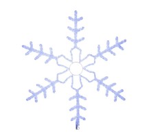 Фигура световая "Большая Снежинка" цвет синий, размер 95*95 см   501-332  NEON-NIGHT