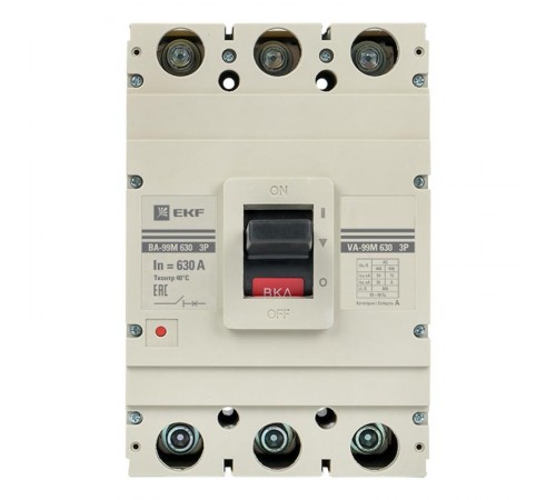 Выключатель автоматический ВА-99М 630/630А 3P 50кА EKF Basic  mccb99-630-630m  EKF