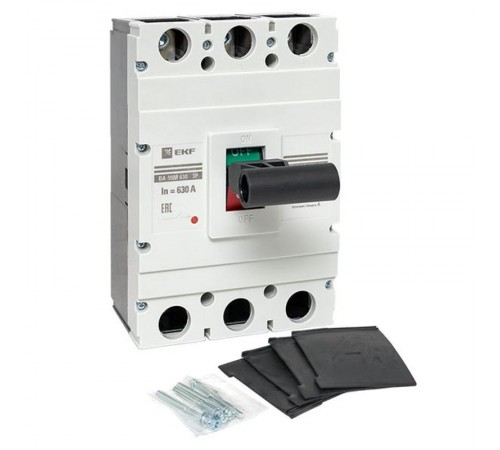 Выключатель автоматический ВА-99М 630/630А 3P 50кА EKF Basic  mccb99-630-630m  EKF