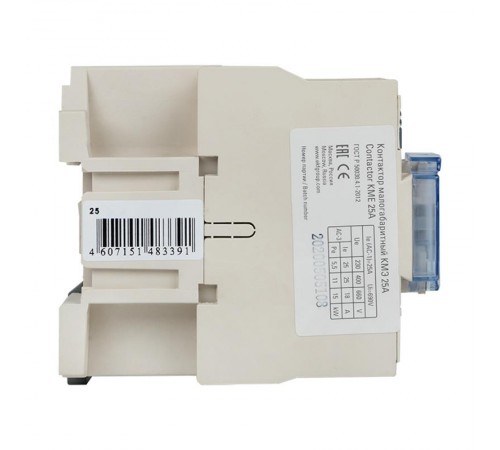 Контактор малогабаритный КМЭ 25А 220В 1NC EKF PROxima  ctr-s-25-220-nc  EKF