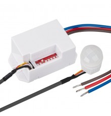 Датчик движения PRIME-PIR-IN-360-230V-MULTI (56x33mm, 800W, IP20)  027387  Arlight