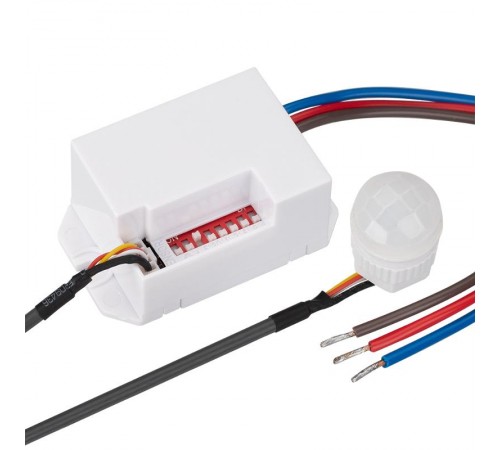 Датчик движения PRIME-PIR-IN-360-230V-MULTI (56x33mm, 800W, IP20)  027387  Arlight