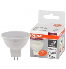 Лампа светодиодная LED Value MR16 5W/865 230V GU5.3 10X1  4058075582484  OSRAM