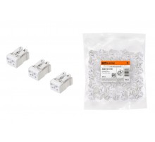 Клемма пружинная соединительная КСПн2-L+N, 16 A, с монтажной ножкой  SQ0510-0106  TDM