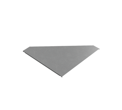 Крышка переходника левого 100-600 мм "ПЛЮС" HD  KPDplus100-600-L HD   КМ-профиль