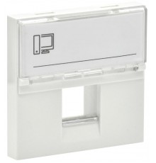 PRIMER Панель лицевая Keystone (2 модуля) белая  PR-KK40D-PLK-0-2-K01  IEK