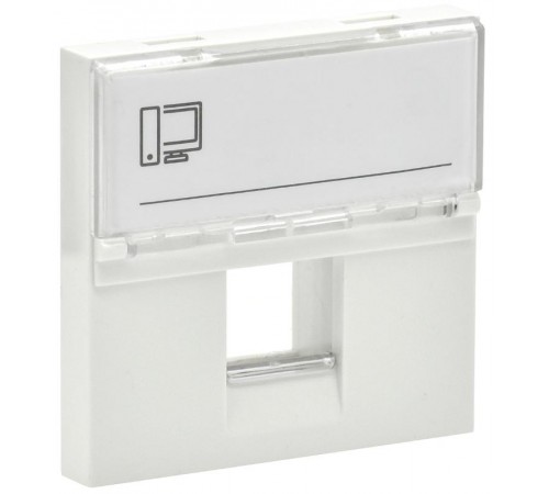 PRIMER Панель лицевая Keystone (2 модуля) белая  PR-KK40D-PLK-0-2-K01  IEK