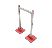 Опорная конструкция для гор. прямоуг. воздуховодов  TECHNORAPTOR LIGHTFOOT 500х1000 HD  KM-TR-LTF-SSHRAD-500-1000 HD  КМ - профиль