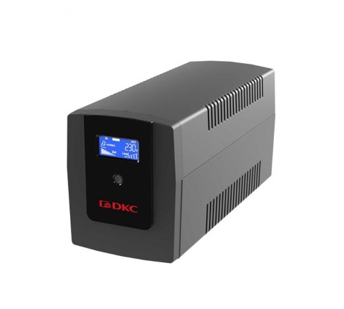 ИБП Info LCD, 1500 ВА, Schuko (3), USB + RJ45  INFOLCD1500S  DKC