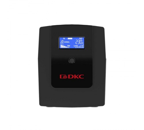 ИБП Info LCD, 1500 ВА, Schuko (3), USB + RJ45  INFOLCD1500S  DKC