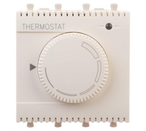 Термостат "Ванильная дымка" "Avanti" для теплых полов, 2 мод  4405162  DKC