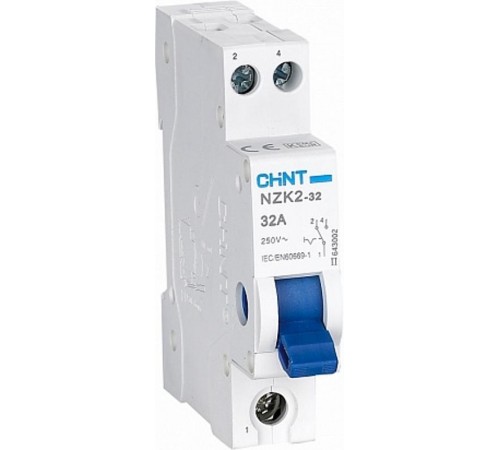 Переключатель модульный NZK2-32 1P 32А 2 положения (R)  643002  CHINT