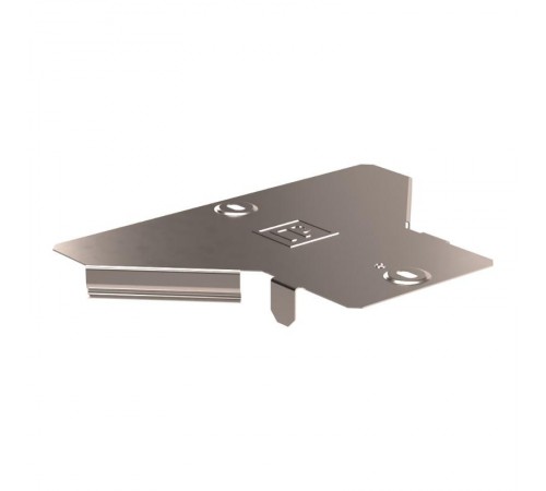 Крышка ответвителя горизонтального Стандарт INOX (AISI 409) 100  PR16.2710  Промрукав