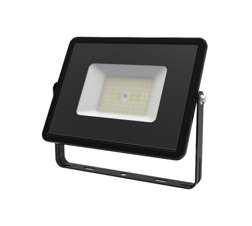 Прожектор светодиодный  Qplus 50W 6000lm 3000K 175-265V IP65 черный LED 1/10  613511150  Gauss