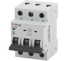 Выключатель автоматический трехполюсный NO-902-198 ВА47-29 3Р 20А 4,5кА кривая В (4/60/1260) Pro  Б0048788  ЭРА