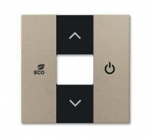 CP-RTC-93 Накладка терморегулятора free@home, Basic 55, цвет шампань  6220-0-0665   2CKA006220A0665  ABB