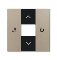 CP-RTC-93 Накладка терморегулятора free@home, Basic 55, цвет шампань  6220-0-0665   2CKA006220A0665  ABB