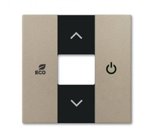 CP-RTC-93 Накладка терморегулятора free@home, Basic 55, цвет шампань  6220-0-0665   2CKA006220A0665  ABB